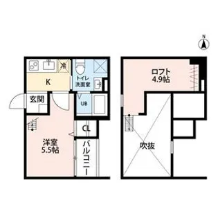 コンフォート 鈍池(コンフォートニブイケ)【1階】の間取り