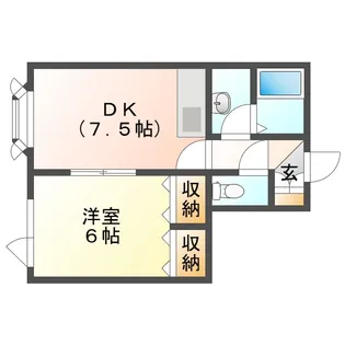 ヴィーナスヴィレッジ【2階】の間取り