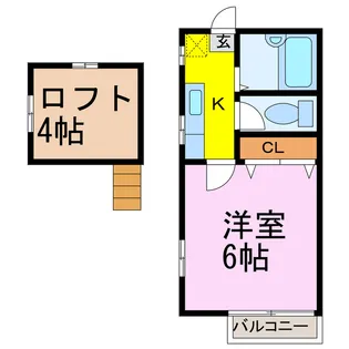 ビレッジ南羽生【2階】の間取り