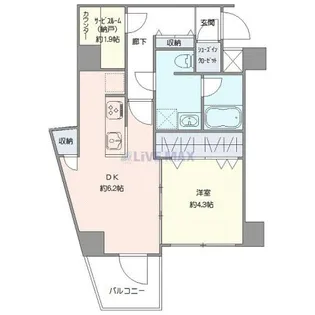 ジェノヴィア東向島IV【2階】の間取り