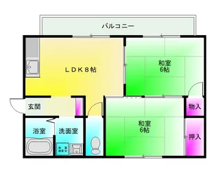 サニー柏村【2階】の間取り