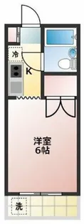 ファミールハイツII【1階】の間取り