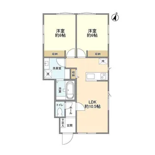 ステラベル【1階】の間取り