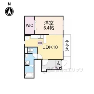 サウス・ヴィラ【1階】の間取り