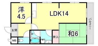 ハイツアイ【3階】の間取り