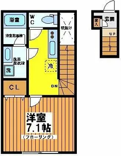 ザ パークメゾン永福町A棟【2階】の間取り