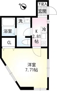 FCレジデンス杉田【1階】の間取り