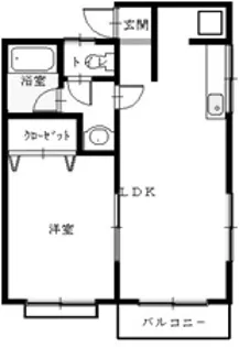 Florence ogawa ( フローレンス小川 )【2階】の間取り