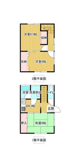 群馬県安中市原市3【一戸建】の間取り