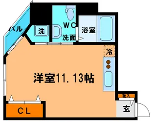 フラワーシティINブラボン【4階】の間取り