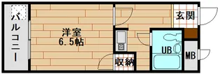 オーレックス郷東【4階】の間取り