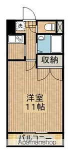 新町橋レジデンス【5階】の間取り