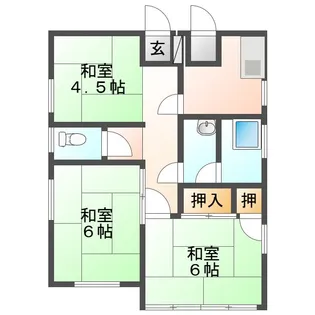 群馬県高崎市箕郷町矢原【一戸建】の間取り