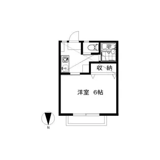 トランベール秦野【1階】の間取り