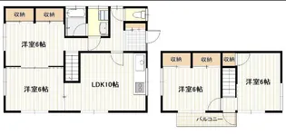 広島県廿日市市佐方【一戸建】の間取り