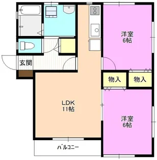 SPAZIO【1階】の間取り