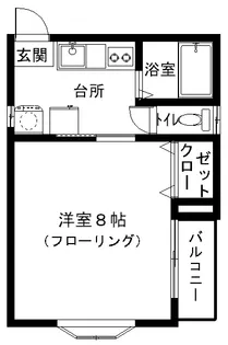 花【2階】の間取り