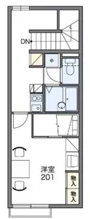 アヴニール元山【2階】の間取り
