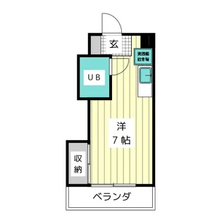 アーバンドウェル川名山【3階】の間取り
