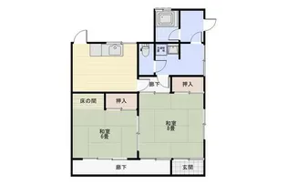 千葉県茂原市七渡【一戸建】の間取り