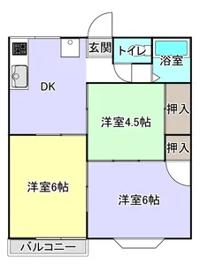 エステート佐原 B棟【1階】の間取り