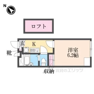 レオパレスMARUYA2【2階】の間取り