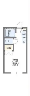 レオパレス那加【2階】の間取り