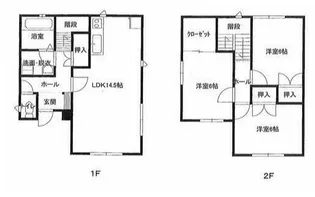 佐賀県佐賀市兵庫北2【一戸建】の間取り