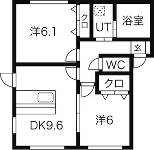シー・アンカー・アイランドA棟【1階】の間取り