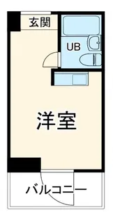 ロイヤル石川町【4階】の間取り