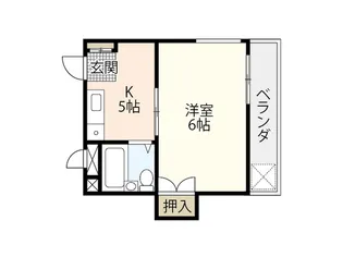 高津ビル【4階】の間取り