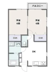 パドック【2階】の間取り