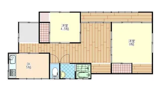 茨城県つくば市今鹿島【一戸建】の間取り