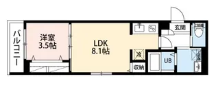 robot home 津田沼【3階】の間取り