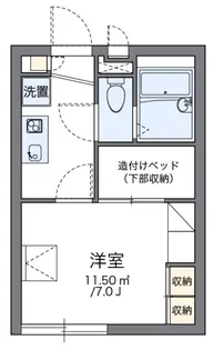 東京都西東京市中町5【アパート】の間取り