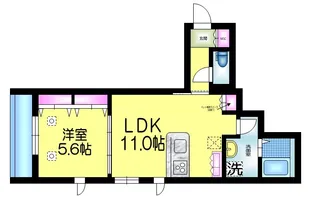 Le Lien【1階】の間取り