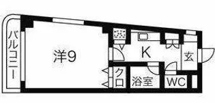 ロイヤル双葉【2階】の間取り