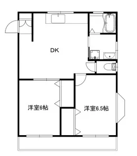 東京都三鷹市井口5【アパート】の間取り