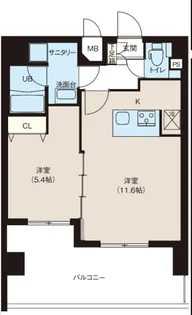 MAXIV八広【5階】の間取り