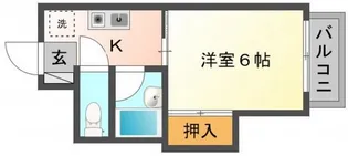 メゾンいちば B棟【2階】の間取り