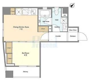 TAS駒込BLD.【5階】の間取り