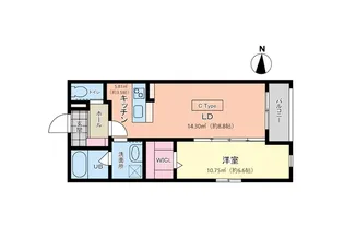 Gravity Fujieda ekinandori【3階】の間取り