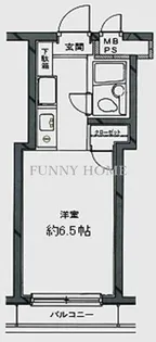 日神パレステージ代田橋【4階】の間取り