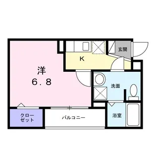 パークタウン東陽町【2階】の間取り
