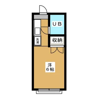 コーポ晴【2階】の間取り