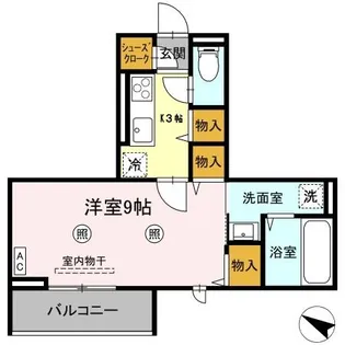 リアン【2階】の間取り