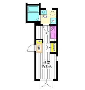 東京都練馬区富士見台2【マンション】の間取り