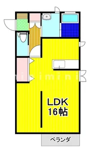 熊本県熊本市西区田崎本町【アパート】の間取り