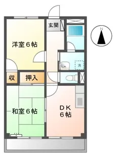 フォーテューナ【1階】の間取り