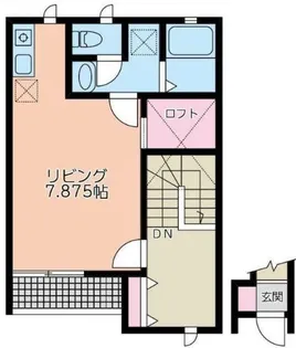 栄町花水木A【2階】の間取り